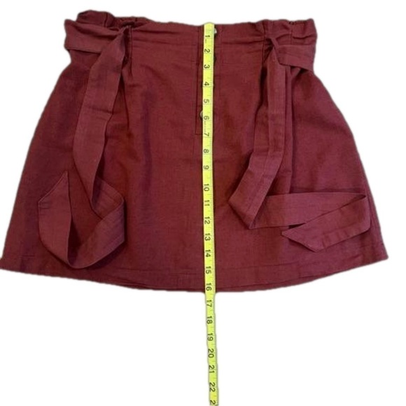 American Eagle Rust mini skirt size M - Picture 4 of 9
